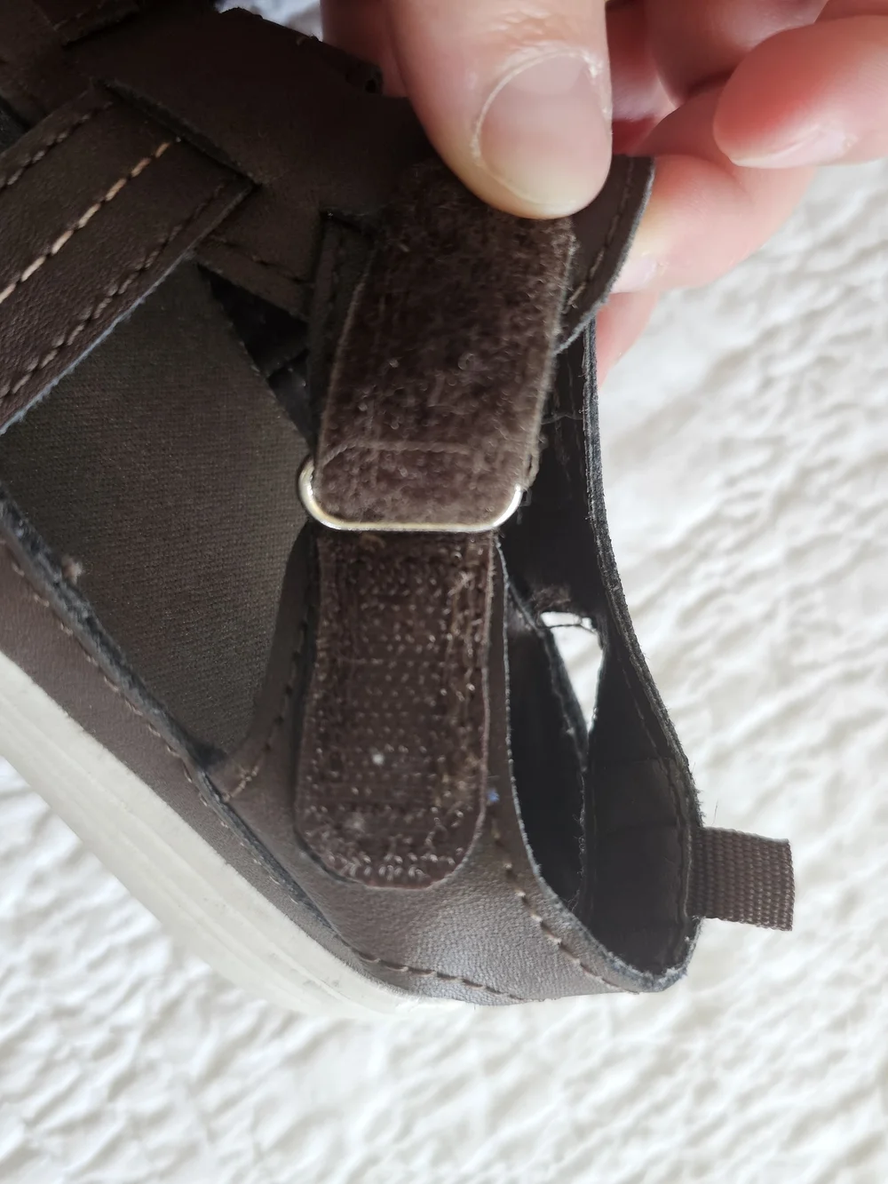 OshKosh Bagosh Kids Brown Fisherman Sandals - Comfortable Everyday Wear 9 Child